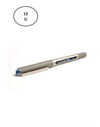 Uni-Ball Eye Fine Ub 157 Metal-Plastik Tek Renkli 0.7 mm İğne Uçlu Mavi 12'li Tükenmez Kalem Seti