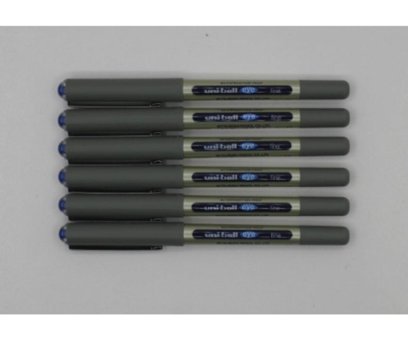 Uni-Ball Eye Fine 157 Metal-Plastik Tek Renkli 0.7 mm Mavi 6'lı Tükenmez Kalem Seti