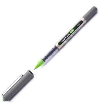 Uni-Ball Eye Fine Ub157 Metal-Plastik Tek Renkli 0.7 mm Açık Yeşil Tekli Tükenmez Kalem