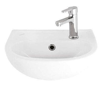 Creavit Tp136 Klasik Tekli 35 cm Seramik Seramik Oval Lavabo Beyaz