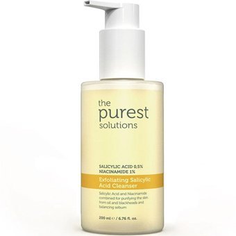 The Purest Solutions Anti-Blackhead Yağlı ve Karma Ciltler Su Bazlı Yüz Yıkama Köpüğü 200 ml