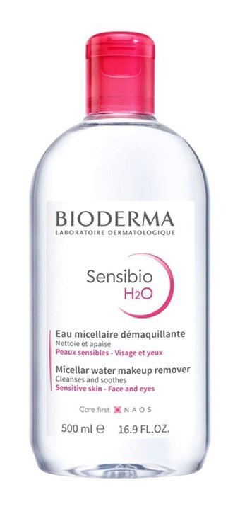 Bioderma Sensibio H2O Alkolsüz Tüm Ciltler Su Bazlı Yüz ve Makyaj Temizleme Suyu 500 ml