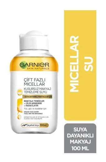 Garnier Skin Naturals Tüm Ciltler Su Bazlı Yüz ve Makyaj Temizleme Suyu 100 ml