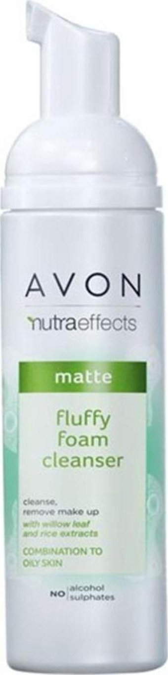 Avon Nutra Effects Matte Alkolsüz Karma-Yağlı Ciltler Yağ Bazlı Yüz Temizleyici Köpüğü 150 ml