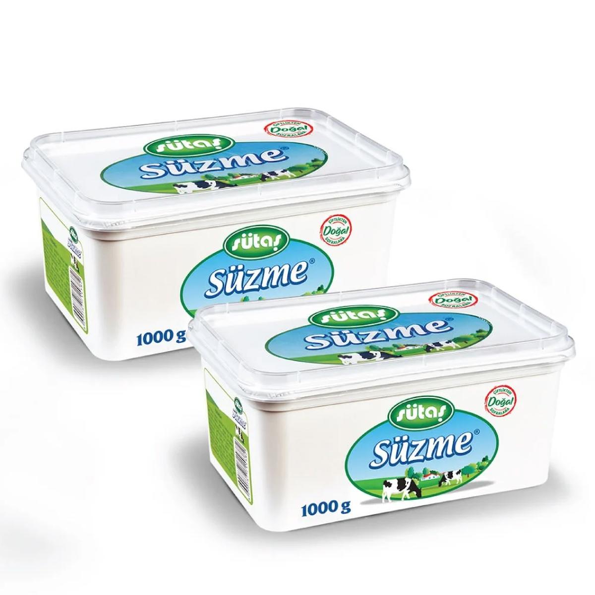 Sütaş Süzme Peynir 2x1 kg