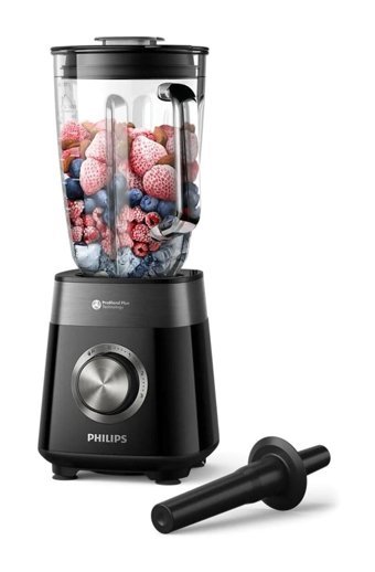 Philips Pro Blend Plus 1.5 lt Cam Hazneli Buz Kırıcı 4 Bıçaklı Büyük Blender Siyah