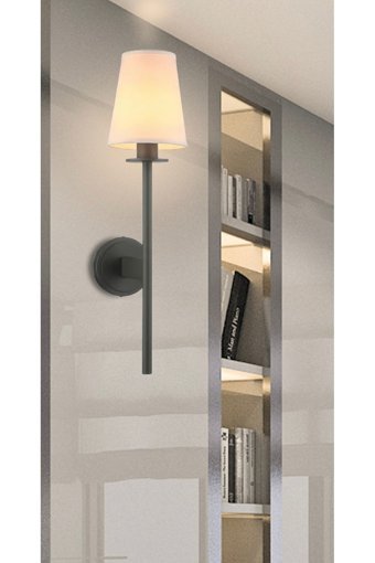 Burenze Torche Tekli Metal Aplik Siyah
