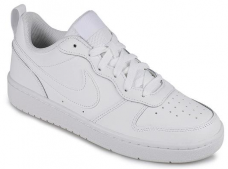 Nike Court Borough Low BQ5448-100 Bağcıklı Kadın Günlük Ayakkabı Beyaz