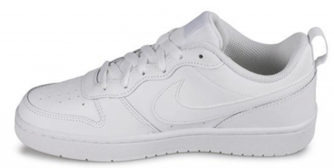 Nike Court Borough Low BQ5448-100 Bağcıklı Kadın Günlük Ayakkabı Beyaz