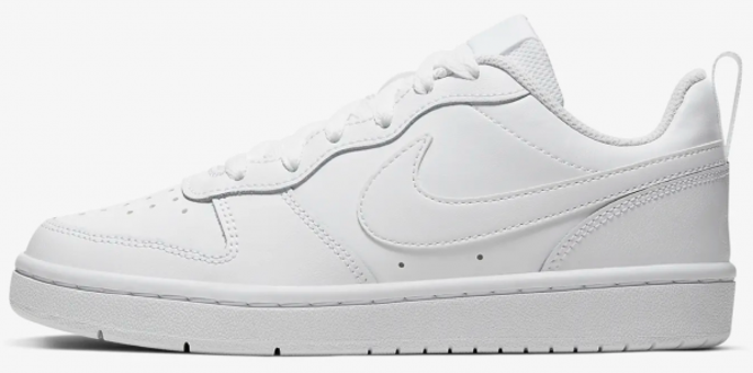 Nike Court Borough Low BQ5448-100 Bağcıklı Kadın Günlük Ayakkabı Beyaz