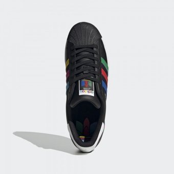 Adidas Superstar FU9520 Ortopedik Bağcıklı Erkek Günlük Ayakkabı Siyah