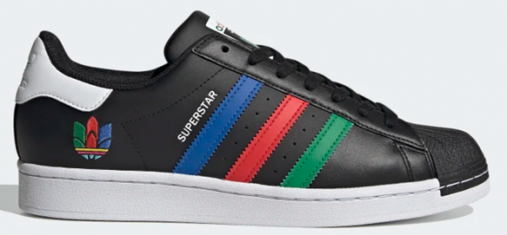Adidas Superstar FU9520 Ortopedik Bağcıklı Erkek Günlük Ayakkabı Siyah