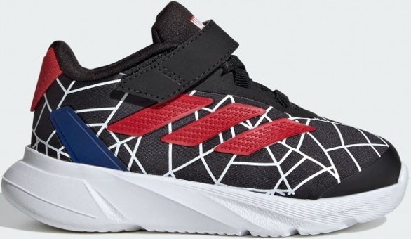 Adidas Marvel Duramo SL ID8049 Bağcıklı-Cırtlı Erkek Çocuk Günlük Ayakkabı Siyah