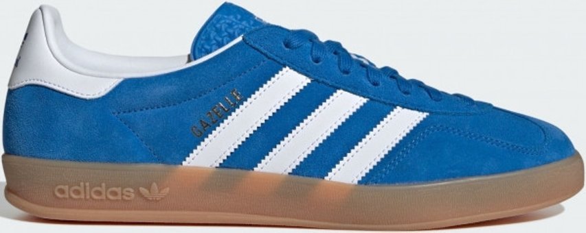 Adidas Gazelle Indoor JI2061 Bağcıklı Erkek Günlük Ayakkabı Mavi