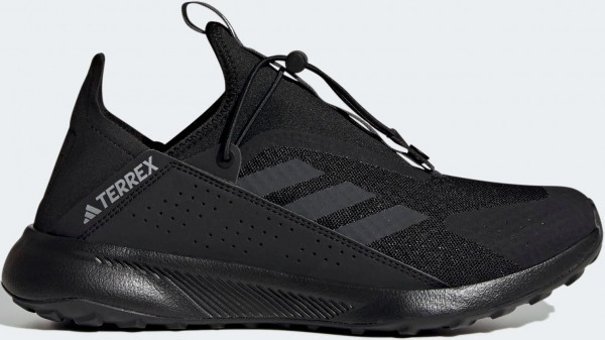 Adidas Terrex 21 Slip-On Heat.RDY HP8623 Ortopedik Kilitli Bağcıklı Traxion Erkek Günlük Ayakkabı Siyah