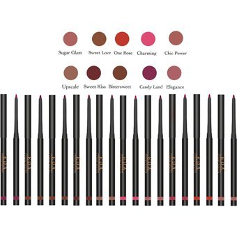Eda Luxury Beauty Bittersweet Asansörlü Suya Dayanıklı İnce Kalıcı Mat Dudak Kalemi Kahverengi