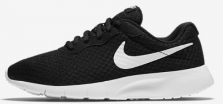 Nike Tanjun 818381-011 Bağcıklı Kadın Günlük Ayakkabı Siyah