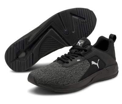 Puma Comet 2 Alt Beta 195109-02 Bağcıklı Erkek Koşu Ayakkabısı Siyah