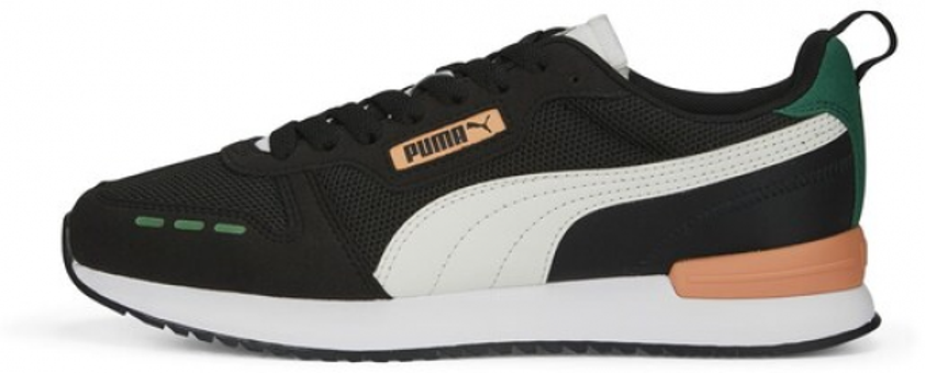 Puma R78 Runner 373117-73 Ortopedik Bağcıklı Unisex Günlük Ayakkabı Siyah