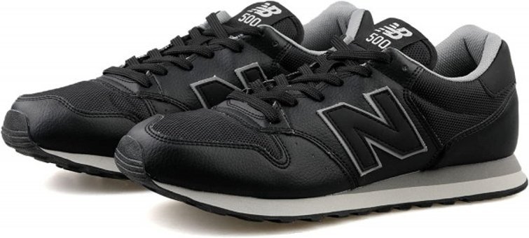 New Balance 500 GM500LMB Bağcıklı Erkek Günlük Ayakkabı Siyah