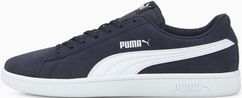 Puma Smash V2 364989-04 Bağcıklı Unisex Günlük Ayakkabı Lacivert