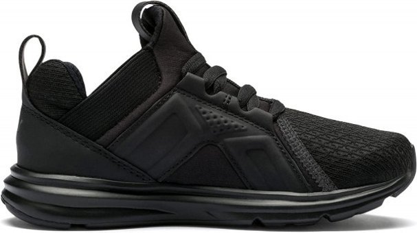Puma Enzo AC 191361-02 Bağcıklı Erkek Çocuk Koşu Ayakkabısı Siyah