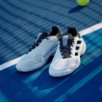Adidas Barricade 13 IF0465 Ortopedik Bağcıklı Adiwear Erkek Tenis Ayakkabısı Beyaz