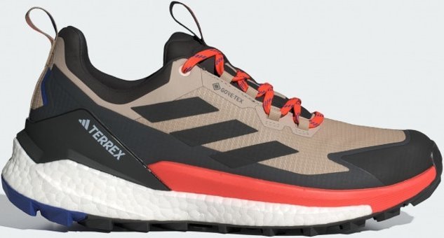Adidas Terrex Free Hiker 2.0 Low Gore-Tex IH3536 Ortopedik Su Geçirmez Bağcıklı Erkek Yürüyüş Ayakkabısı Bej