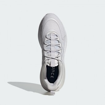 Adidas Alphabounce+ IE9766 Ortopedik Bağcıklı Adiwear Erkek Yürüyüş Ayakkabısı Gri