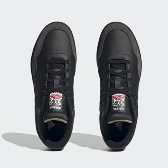 Adidas Hoops 3.0 Lifestyle Basketball Low Classic Vintage HP7946 Bağcıklı Erkek Günlük Ayakkabı Siyah