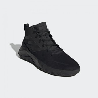 Adidas OwnTheGame EE9642 Ortopedik Bağcıklı Erkek Basketbol Ayakkabısı Siyah