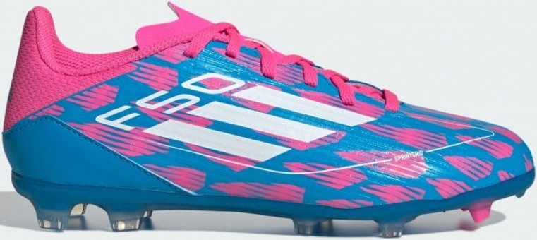 Adidas F50 League FG/MG IF1365 Bağcıklı Çivili Krampon Mavi