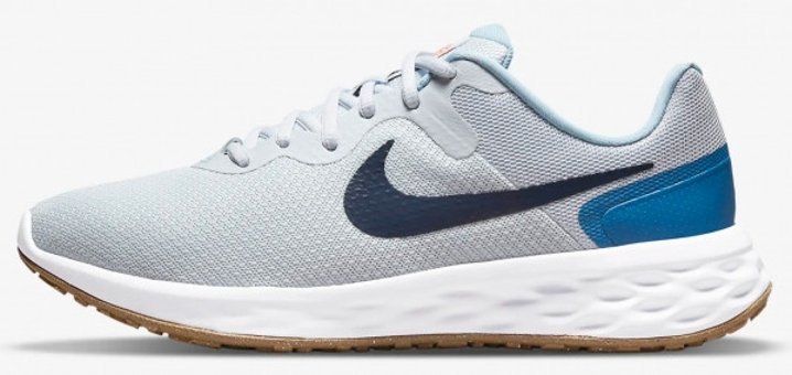 Nike Revolution 6 Next Nature DC3728-009 Bağcıklı Erkek Koşu Ayakkabısı Gri
