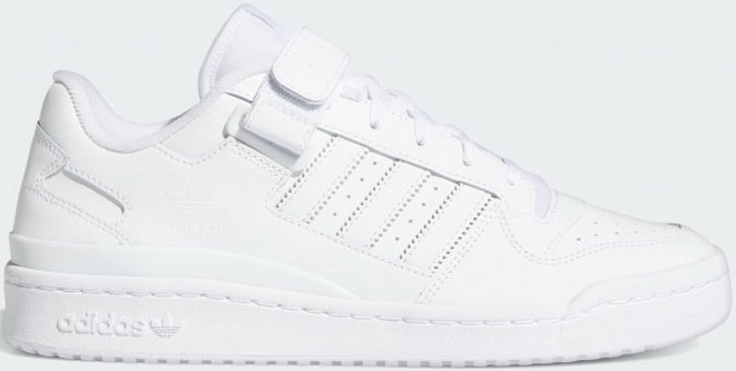 Adidas Forum Low FY7755 Bağcıklı-Cırtlı Erkek Günlük Ayakkabı Beyaz