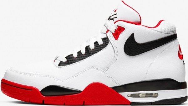 Nike Flight Legacy BQ4212-100 Bağcıklı Erkek Basketbol Ayakkabısı Beyaz