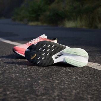 Adidas Adizero Boston 12 IG3329 Ortopedik Bağcıklı Erkek Koşu Ayakkabısı Turuncu
