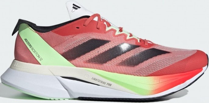 Adidas Adizero Boston 12 IG3329 Ortopedik Bağcıklı Erkek Koşu Ayakkabısı Turuncu