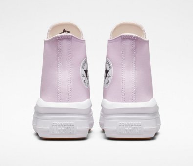 Converse Chuck Taylor All Star Move 572722C.535 Ortopedik Bağcıklı Eva Kadın Günlük Ayakkabı Pembe