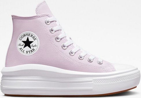 Converse Chuck Taylor All Star Move 572722C.535 Ortopedik Bağcıklı Eva Kadın Günlük Ayakkabı Pembe
