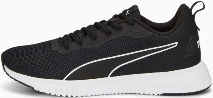 Puma Flyer Flex 195201-01 Bağcıklı Kadın Koşu Ayakkabısı Siyah