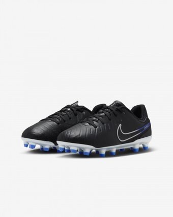 Nike Jr. Tiempo Legend 10 Academy DV4348-040 Bağcıklı Çivili Krampon Siyah
