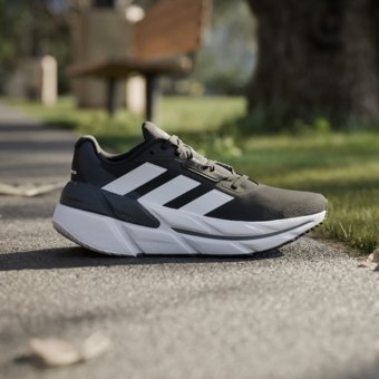 Adidas Adistar CS 2.0 HP9637 Ortopedik Bağcıklı Unisex Koşu Ayakkabısı Siyah