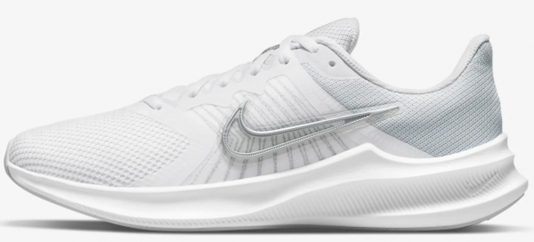 Nike Downshifter 11 CW3413-100 Bağcıklı Erkek Çocuk Günlük Ayakkabı Beyaz