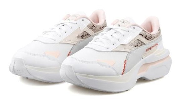 Puma Kosmo Rider Prm 389877-02 Bağcıklı Kadın Günlük Ayakkabı Beyaz