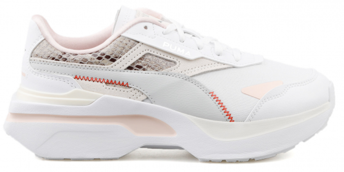 Puma Kosmo Rider Prm 389877-02 Bağcıklı Kadın Günlük Ayakkabı Beyaz