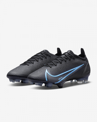 Nike Mercurial Vapor 14 Elite FG CQ7635-004 Bağcıklı Çivili Krampon Siyah