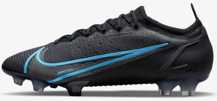 Nike Mercurial Vapor 14 Elite FG CQ7635-004 Bağcıklı Çivili Krampon Siyah