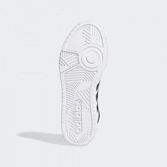 Adidas Hoops 3.0 Mid GW3019 Bağcıklı Erkek Günlük Ayakkabı Beyaz