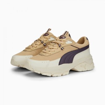 Puma Cassia Via 389223-05 Ortopedik Bağcıklı Kadın Günlük Ayakkabı Bej