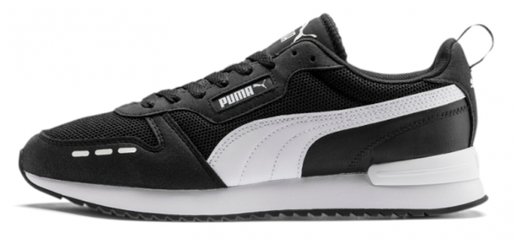 Puma R78 Runner 373117-01 Ortopedik Bağcıklı Unisex Günlük Ayakkabı Siyah